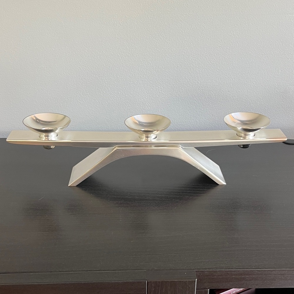 WMF Modernist Ikora candle holder for 3 candles